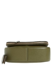 Marc Jacobs Recruit Nomad Pebbled Leather Crossbody Bag Grey