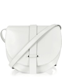 Jil Sander Robin Natural White Leather Crossbody Bag
