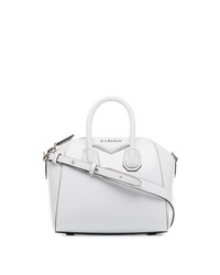 Givenchy White Antigona Mini Leather Bag
