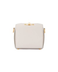 Alexander McQueen White Box Mini Leather Shoulder Bag
