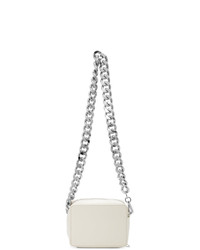 Kara White Camera Chain Bag