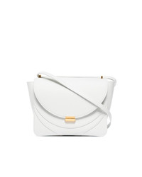 Wandler White Luna Leather Shoulder Bag