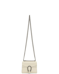 Gucci White Mini Dionysus Chain Bag