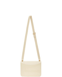 Saint Laurent White Patent Small Kate Bag