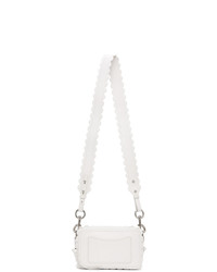 Marc Jacobs White Scalloped The Softshot 21 Bag