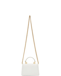 Dolce And Gabbana White Small Devotion Bag