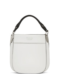 Prada White Small Margit Bag