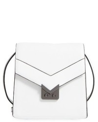 Mackage Yazmin Leather Crossbody Bag White
