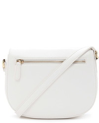 Forever 21 Zippered Faux Leather Crossbody