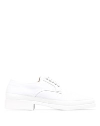 Lemaire Lace Up Block Heel Derby Shoes