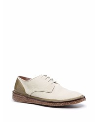 Premiata Two Tone Leather Derby Shoes