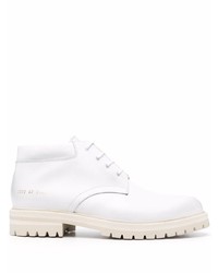 Common Projects Leather Lace Up Ankle Boots