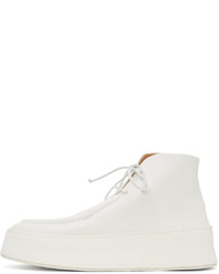 Marsèll White Cassapana High Sneakers