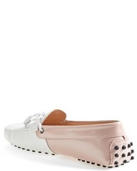 Todu0027s Gommini Curly Leather Driving Moccasin
