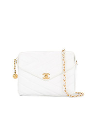 Chanel Vintage Boxy Turnlock Shoulder Bag