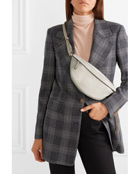 Stella McCartney Python Effect Faux Leather Belt Bag