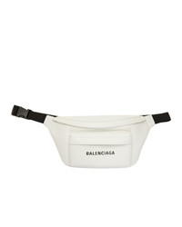 Balenciaga White Everyday Belt Pack