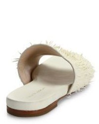 Loeffler Randall Ava Leather Slide Sandals