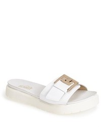 Summit By White Mountain Vivecca Leather Slide Sandal