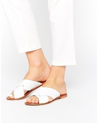 Asos Collection Flick Leather Sliders