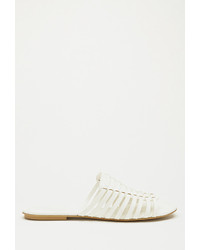 Forever 21 Faux Leather Huarache Sandals