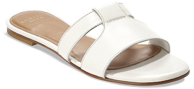 White Flat Sandals For Women - Bloomingdale's