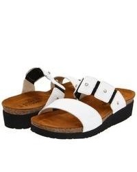 Naot Footwear Ashley Sandals White Leather