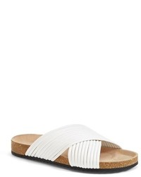 Loeffler Randall Petra Leather Slide Sandal