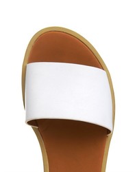 See by Chloe See By Chlo Robin Leather Platform Slides