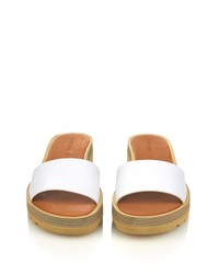 See by Chloe See By Chlo Robin Leather Platform Slides