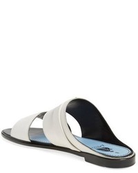 Lanvin Slide Sandal Size 55us 36eu White