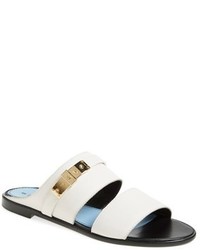 Lanvin Slide Sandal Size 55us 36eu White