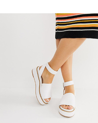 ASOS DESIGN Taylor Flatform Sandals