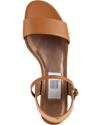 Berenice Vaneli For Jildor Sandal Camel Leather
