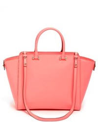 Milly Colby Metallic Leather Tote