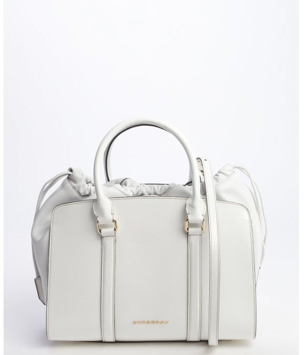 Amber White Semi Patent Leather – BY FAR