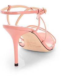 Jimmy Choo Elaine Strappy Patent Leather Sandals