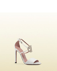 Gucci Gg Sparkling Leather Sandal
