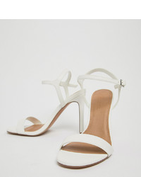 ASOS DESIGN Hands Down Barely There Heeled Sandals
