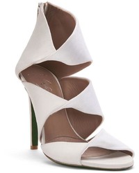 Donald J Pliner Ikaya Signature Nappa Leather Heeled Sandal