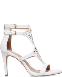 Kg Kurt Geiger Harem Studded Leather Heeled Sandals