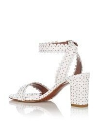 Tabitha Simmons Leather Leticia Ankle Strap Sandals