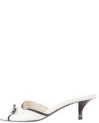 Louis Vuitton Leather Slide Sandals