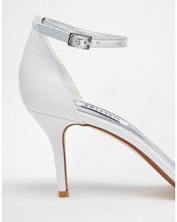 Dune Marissa Leather Barely There Heeled Sandals