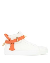 Buscemi 100mm High Top Leather Sneakers