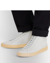 Common Projects Achilles Vintage Leather High Top Sneakers