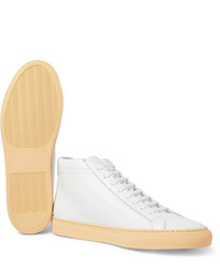 Common Projects Achilles Vintage Leather High Top Sneakers
