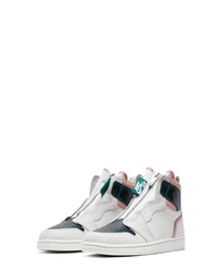 Nike Air Jordan 1 Zip High Top Sneakers
