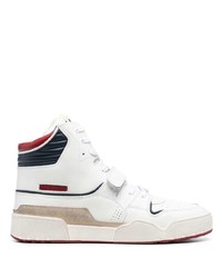 Isabel Marant Alseeh High Top Leather Sneakers
