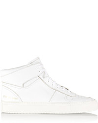 Common Projects Bball Leather High Top Sneakers